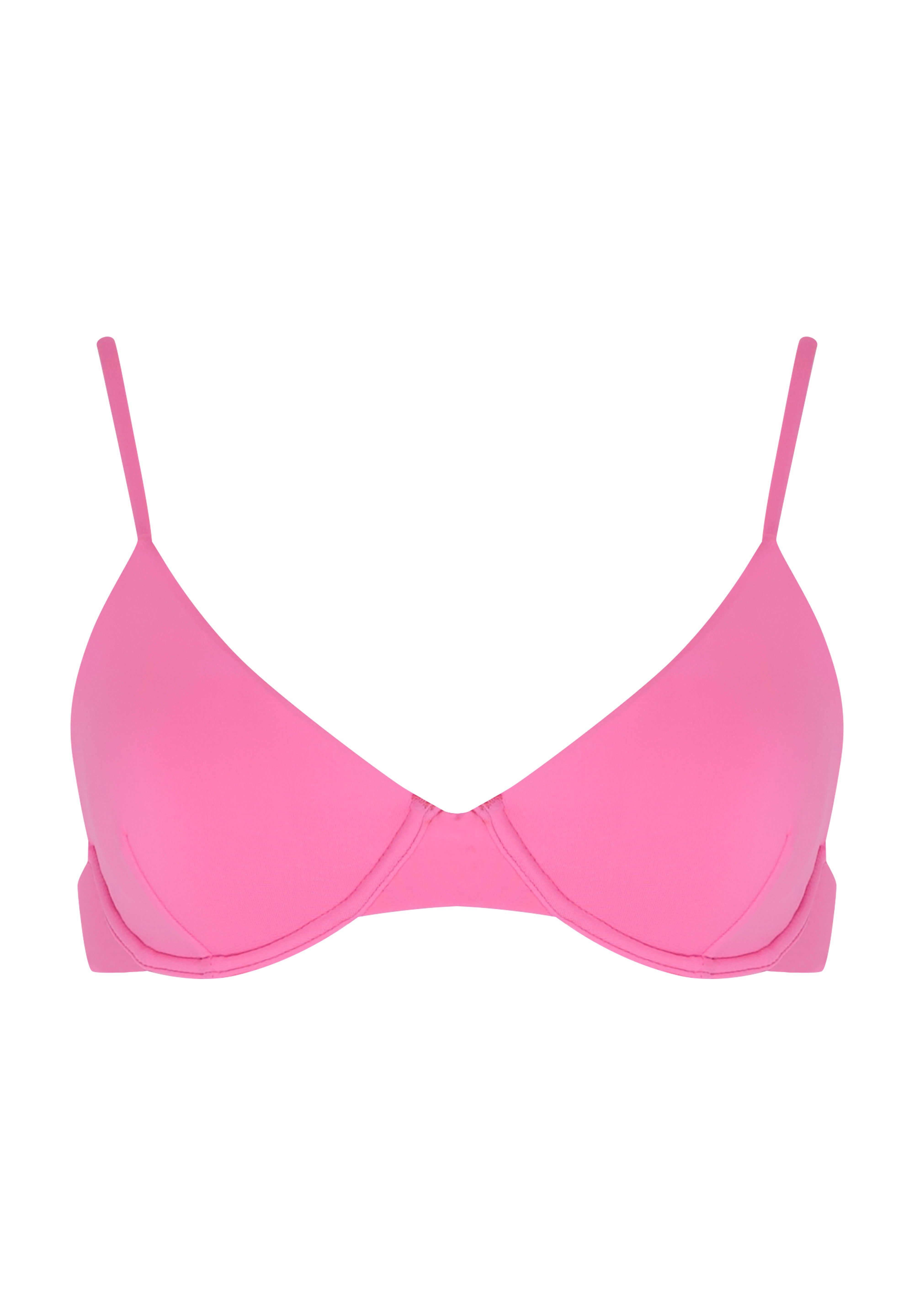 Underwire Bikini Top - Guava