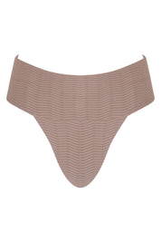 Banded Waist Bikini Bottom - Natural Wave