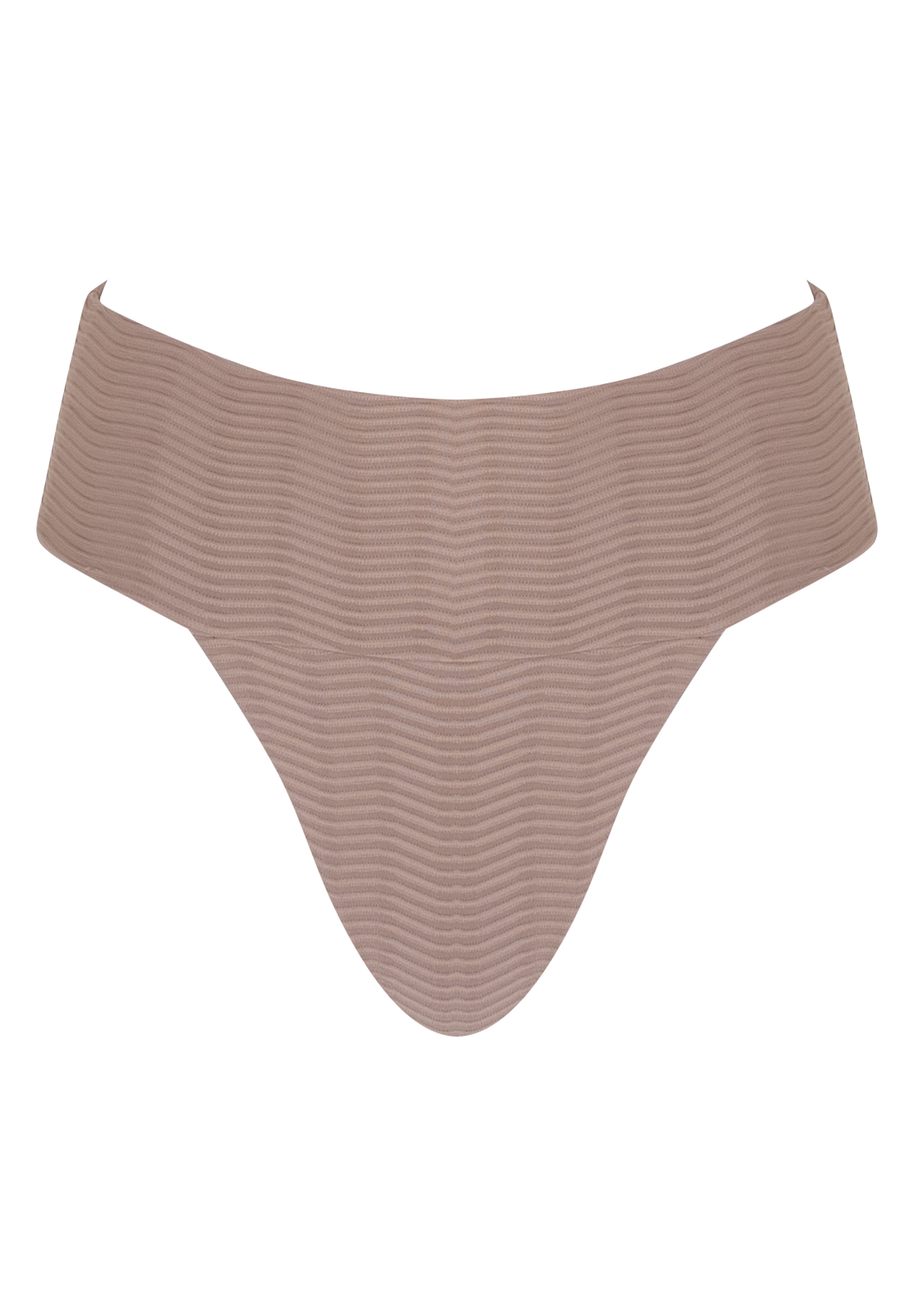 Banded Waist Bikini Bottom - Natural Wave