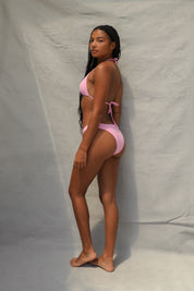 High Hip Bikini Bottom - Pink Sorbet