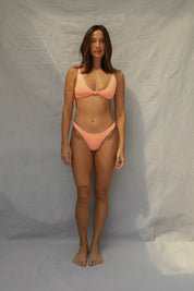 High Hip Bikini Bottom - Sherbert