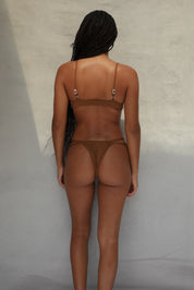Loop Bikini Top - Toffee
