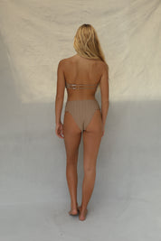 Slide Bandeau Bikini Top - Natural Wave