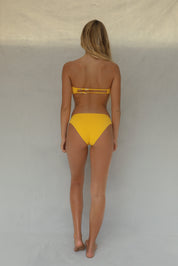 Classic Coverage Bikini Bottom - Daffodil