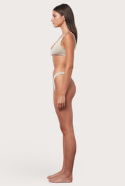 High Hip Bikini Bottom - Shimmer