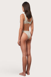 High Hip Bikini Bottom - Shimmer