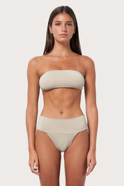 Slide Bandeau Bikini Top - Shimmer