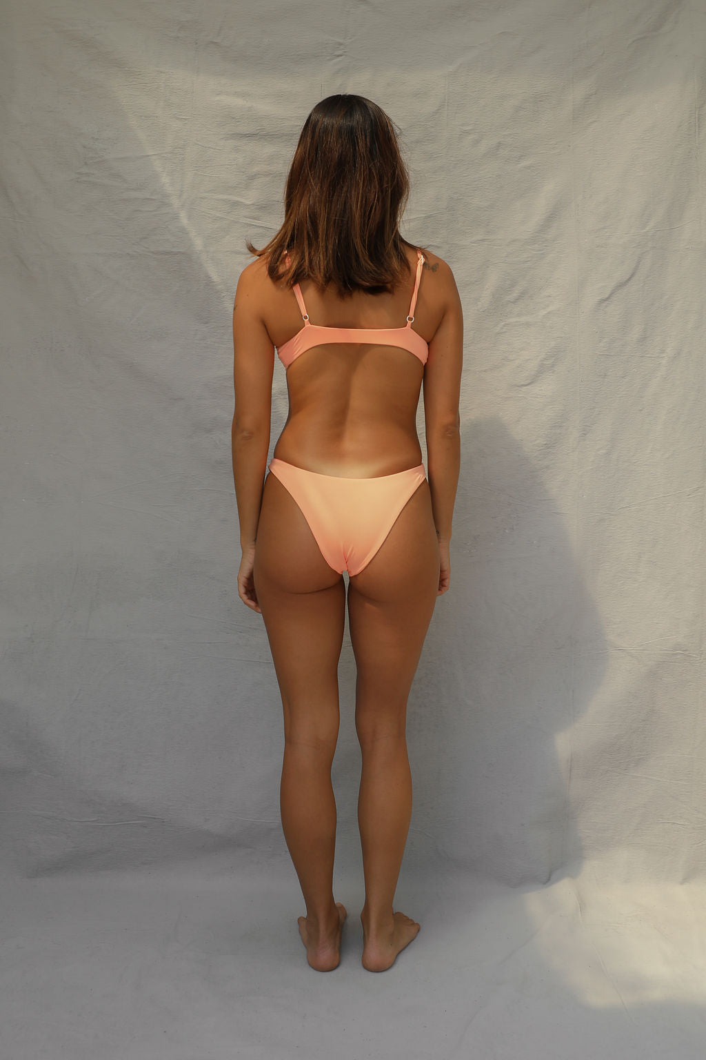 High Hip Bikini Bottom - Sherbert