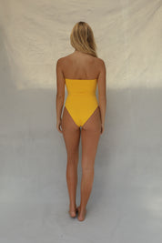 Tube One Piece Swimsuit - Daffodil