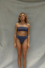 Banded Waist Bikini Bottom - Positano