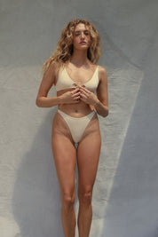 Loop Bikini Top - Surf Wax