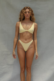 Knot Bikini Top - Limoncello