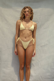 Bind Tri Bikini Top - Limoncello
