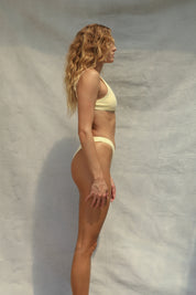 High Hip Bikini Bottom - Limoncello