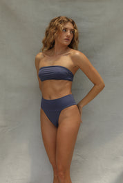 Banded Waist Bikini Bottom - Positano