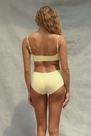 Boyshort Bikini Bottom - Limoncello