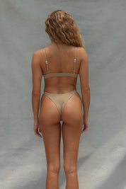 Knot Bikini Top - Mocaccino