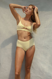 Twist Bikini Top - Limoncello