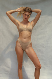 Underwire Bikini Top - Mocaccino