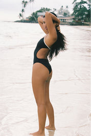 Bind Halter One Piece - After Hours Moonless Night