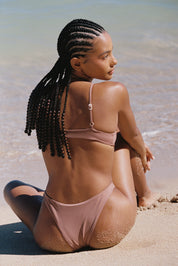 High Hip Bikini Bottom - Sunbaked