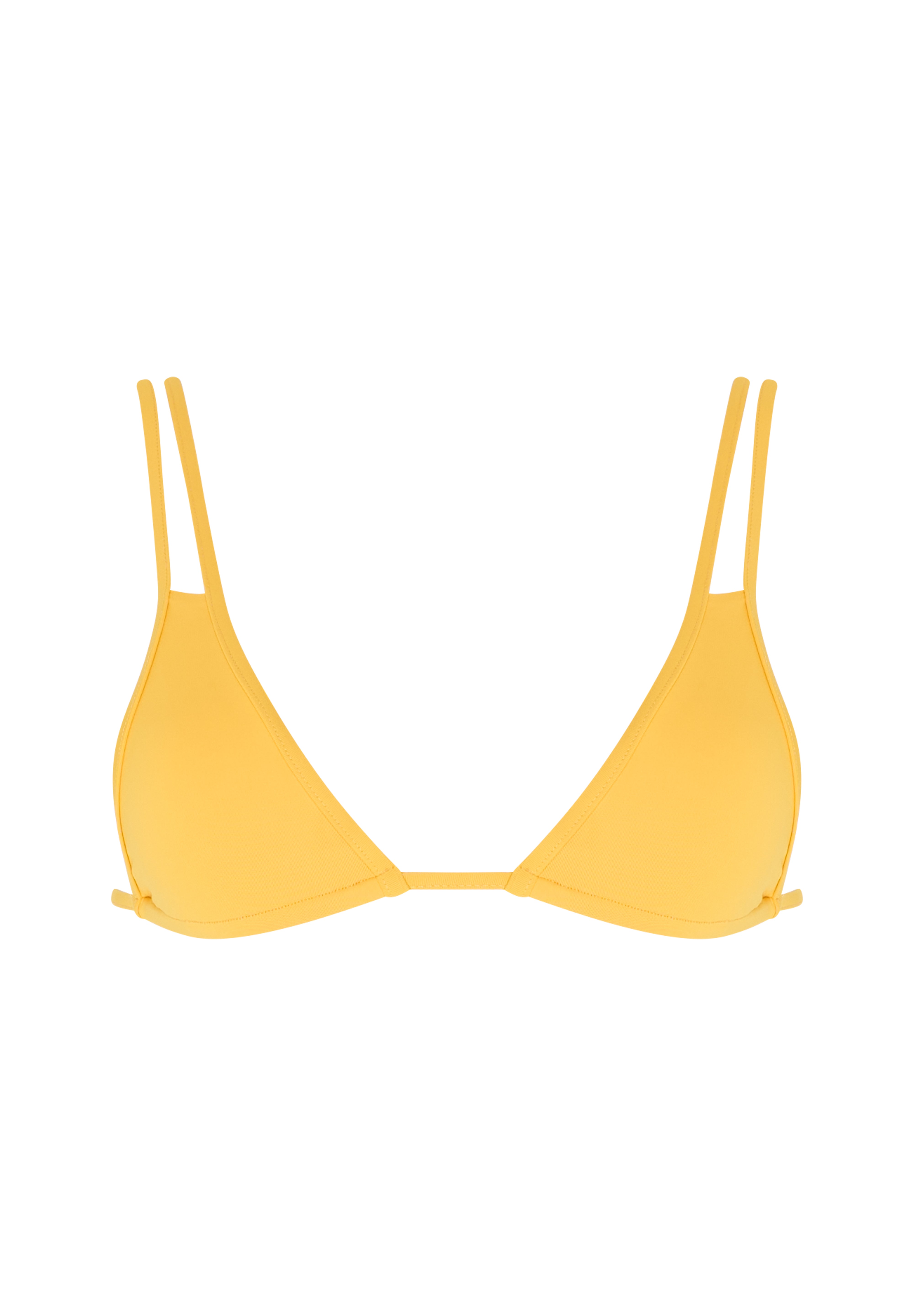 Double Strap Bikini Top - Daffodil