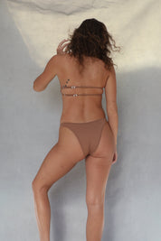 Bind High Hip Bikini Bottom - Sunbaked