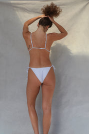 Bind Tri Bikini Top - Cloudless Sky Wave