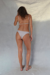 High Hip Bikini Bottom - Sunbaked Pin Stripe