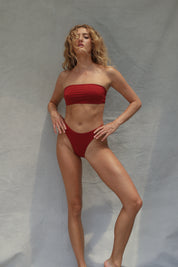 Slide Bandeau Bikini Top - Sun Kissed