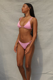 Double Strap Bikini Top - Pink Sorbet