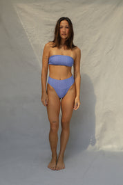 Slide Bandeau Bikini Top - Baja Wave
