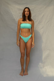 Slide Bandeau Bikini Top - Calypso
