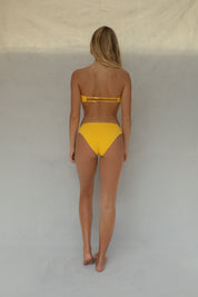 Slide Bandeau Bikini Top - Daffodil
