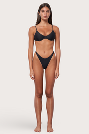 Skimpy Bikini Bottom - Moonless Night Wave
