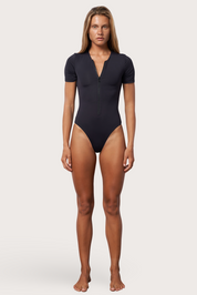 Surf Suit One Piece Swimsuit - Moonless Night