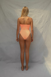 Tube One Piece Swimsuit - Sherbert