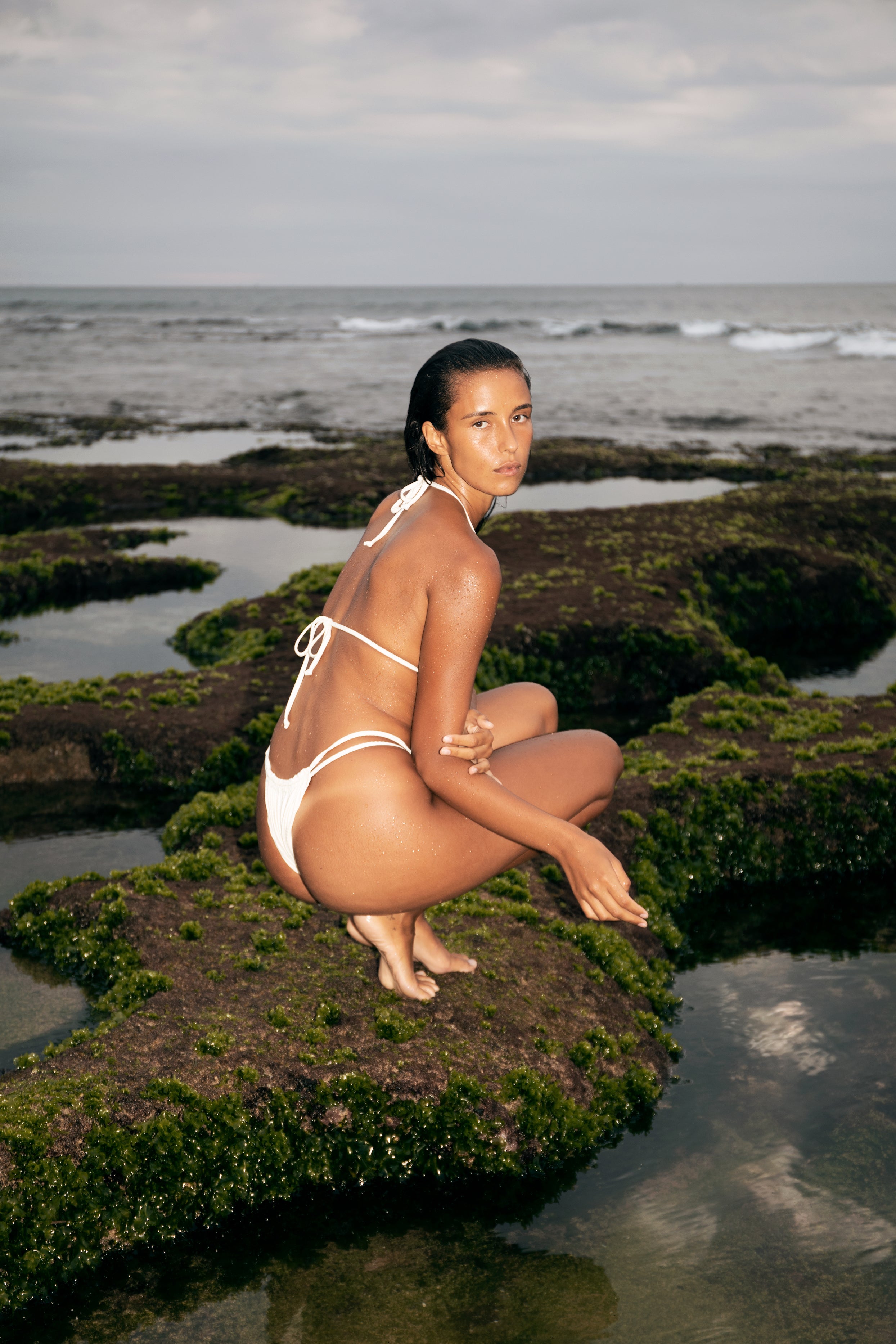 Campaign image Tunnel Bikini Bottom in Meringue Wave