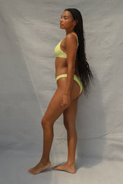 Underwire Bikini Top - Lemon Fizz Wave