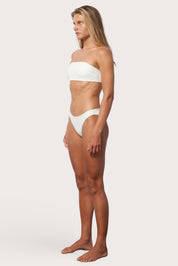 Classic Coverage Bikini Bottom - Meringue Wave