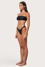High Hip Bikini Bottom - Moonless Night Wave