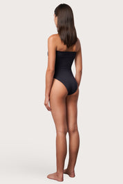 Tube One Piece Swimsuit - Moonless Night