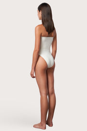 Tube One Piece Swimsuit - Meringue Wave