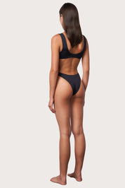 High Hip Bikini Bottom - Moonless Night