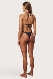 Tie Tri Bikini Top - Moonless Night