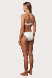 Classic Coverage Bikini Bottom - Meringue Wave