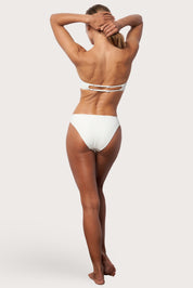 Classic Coverage Bikini Bottom - Meringue Wave
