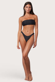 High Hip Bikini Bottom - Moonless Night Wave