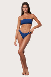 Slide Bandeau Bikini Top - Abyss