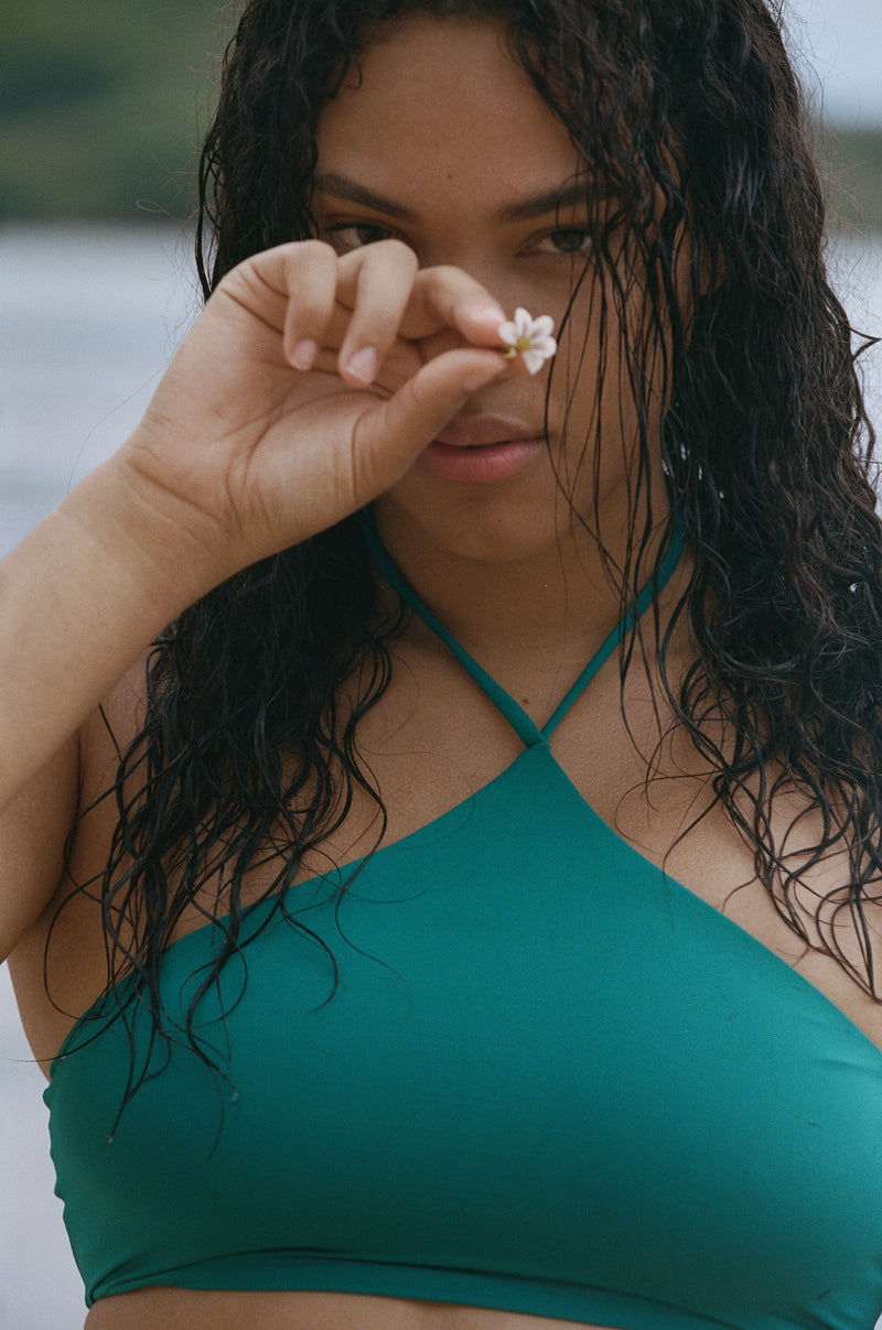 Apex Bikini Top - Deep Lake